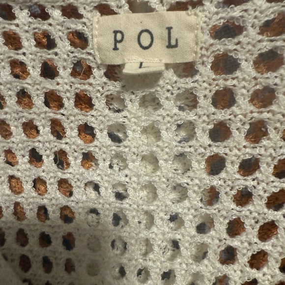 POL White, Brown and green Knit Sweater - Picture 6 of 9